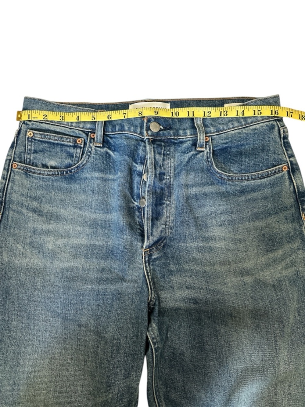 Denim Forum Women’s The Arlo High Rise Straight Size 32 - Picture 5 of 12